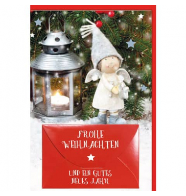 Weihnachtsgeldscheinkarte