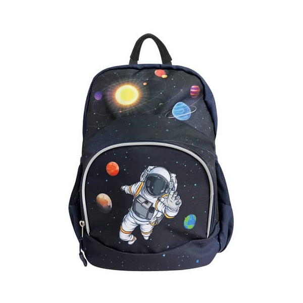 Donau Kinderrucksack 7290850-01, Astronaut, mit Reißverschluss 9004546555698 Donau