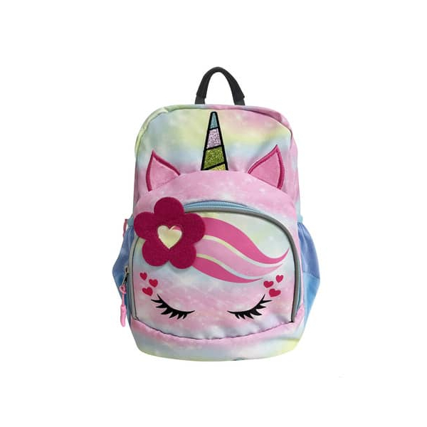 Donau Kinderrucksack 7290850-03, Einhorn, mit Reißverschluss 9004546555735 Donau