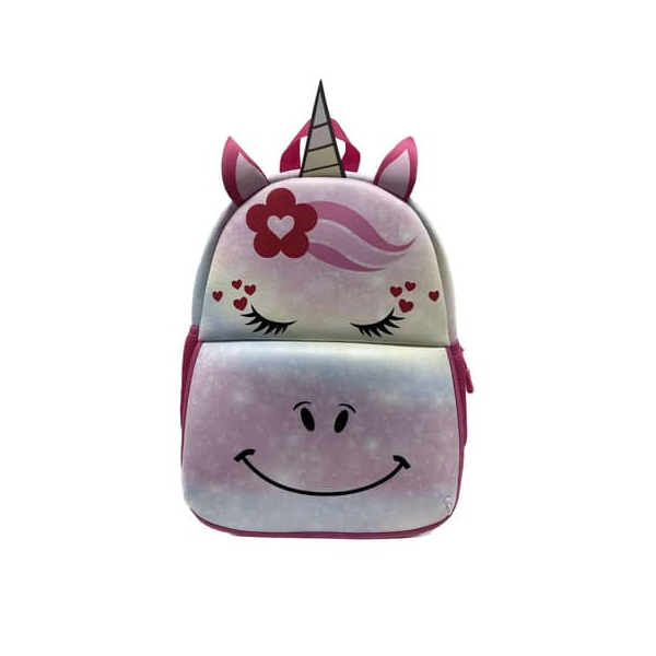 Donau Kinderrucksack 7293100-01, Einhorn, mit Reißverschluss 9004546555773 Donau
