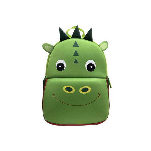 Donau Kinderrucksack 7293100-02, Drache, mit Reißverschluss 9004546555797 Donau
