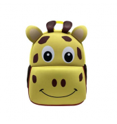 Kinderrucksack 7293100-03, Giraffe, mit Rei&szlig;verschluss