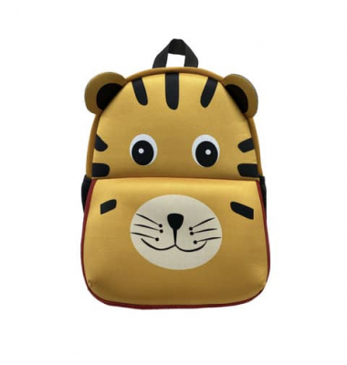 Kinderrucksack 7293100-04, Tiger, mit Rei&szlig;verschluss