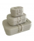 Brotdose, 2110000-70, sand, Farn, 3er Set, 3 L