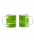 Kaffeebecher Keramik 0.33L weiß