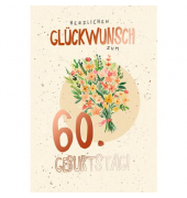 Geburtstagskarten 52-3251 11,5x17cm 115mm x 170mm (BxH) bunt
