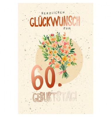 Geburtstagskarten 52-3251 11,5x17cm 115mm x 170mm (BxH) bunt