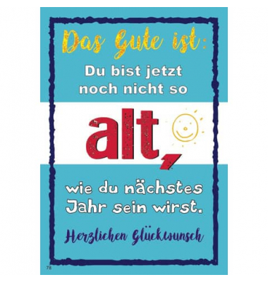 Geburtstagskarten 51-T478