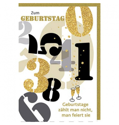 Geburtstagskarten 5006-21084 115mm x 170mm (BxH) bunt