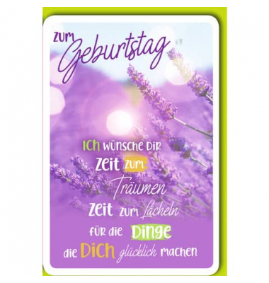 Geburtstagskarten 5000-24110 115mm x 170mm (BxH) bunt