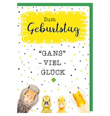 Geburtstagskarten 5000-24092 115mm x 170mm (BxH) bunt