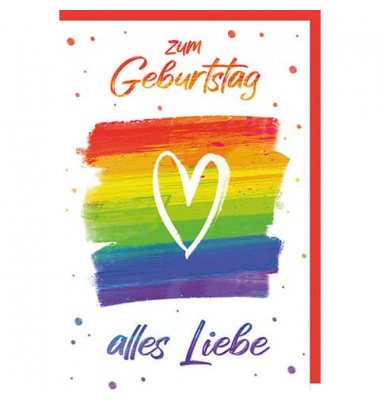 Geburtstagskarten 5005-23201 115mm x 170mm (BxH) bunt