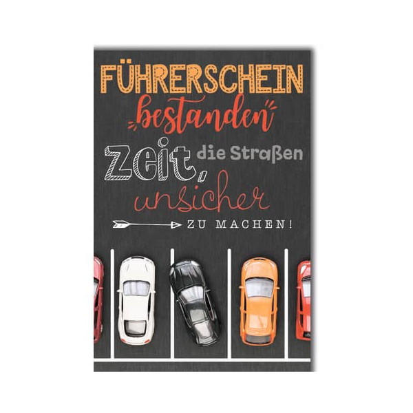 5 Stück Alpedia Glückwunschkarten 5440001 11,5x17 cm 115mm x 170mm (BxH) bunt 9004546562382 Alpedia