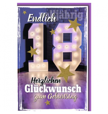 Geburtstagskarten 5520318 bunt