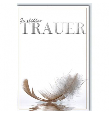 Trauerkarten 5106-22333 115mm x 170mm (BxH) bunt