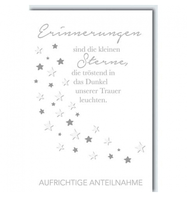 Trauerkarten 5106-22338 115mm x 170mm (BxH) bunt