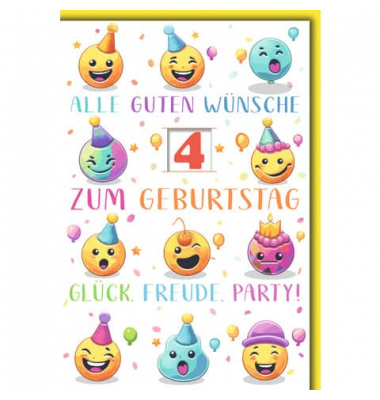 Geburtstagskarten 5530003 bunt