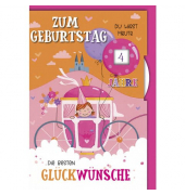 Geburtstagskarten 53058 Drehzahl rosa