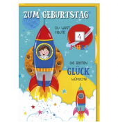 Geburtstagskarten 53057 Drehzahl blau