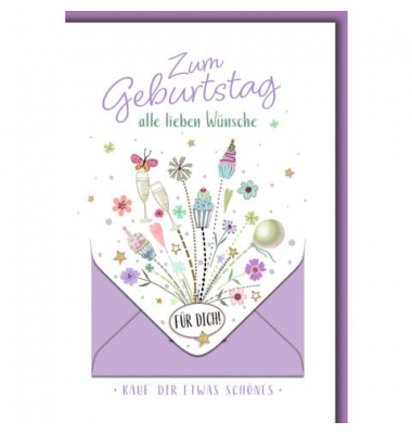 Geburtstagskarten 5518727 bunt