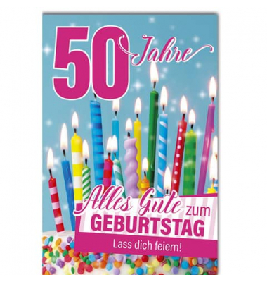 Geburtstagskarten 525350 bunt