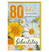 Geburtstagskarten 525380 Zahl 80