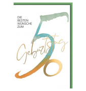 Geburtstagskarten 526450 Jubil&auml;umsjahr Zahl 50