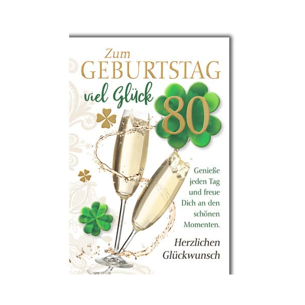 5 Stück Alpedia Geburtstagskarten 5520280 11,5x17 cm 115mm x 170mm (BxH) Jubiläumsjahr bunt 9004546564034 Alpedia