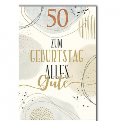 Geburtstagskarten 5522268.50 bunt