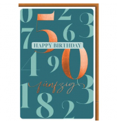 Geburtstagskarten 526350 Jubil&auml;umsjahr Zahl 50