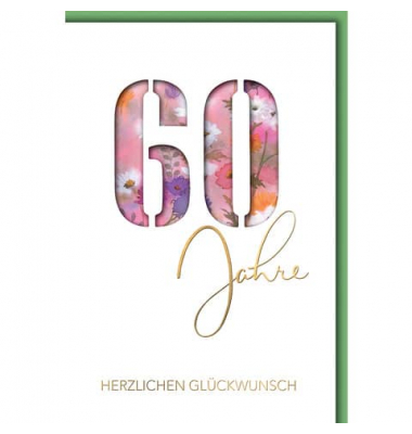 Geburtstagskarten 526560 Jubil&auml;umsjahr bunt