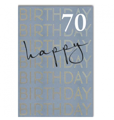 Geburtstagskarten 525270 Jubil&auml;umsjahr bunt