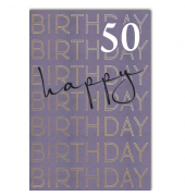 Geburtstagskarten 525250 Jubiläumsjahr bunt Geburtstagskarten 525250 Jubiläumsjahr bunt