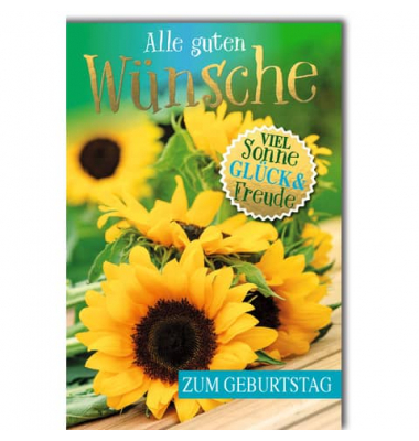 Geburtstagskarten 512334 bunt