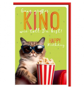 Geburtstagskarten 551388 11,5x17 cm 115mm x 170mm (BxH) Katze bunt