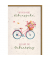 Geburtstagskarten 512593 11,5x17 cm 115mm x 170mm (BxH) Fahrrad bunt