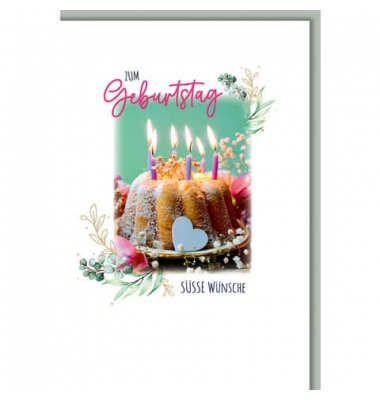 Geburtstagskarten 512529 bunt