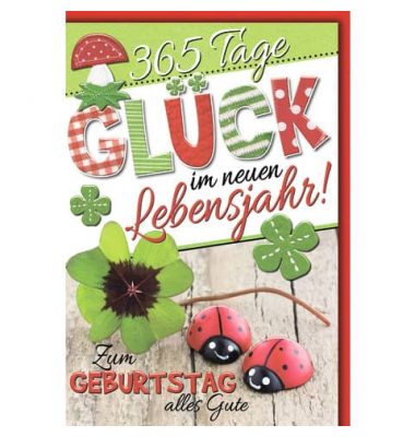 Geburtstagskarten 5519532 bunt