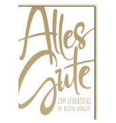 Geburtstagskarten 5518724 11,5x17 cm 115mm x 170mm (BxH) Spruch bunt