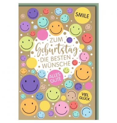 Geburtstagskarten 5518703 bunt