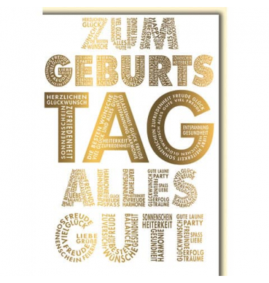 Geburtstagskarten 5511756 bunt