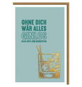 Geburtstagskarten 512557 11,5x17 cm 115mm x 170mm (BxH) Spruch bunt