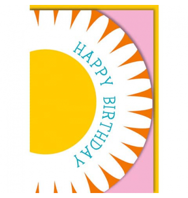 Geburtstagskarten 512536 11,5x17 cm 115mm x 170mm (BxH) Blume bunt