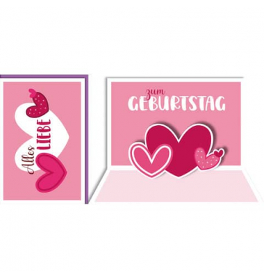 Geburtstagskarten 512625 bunt