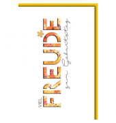 Geburtstagskarten 512582 11,5x17 cm 115mm x 170mm (BxH) Spruch bunt