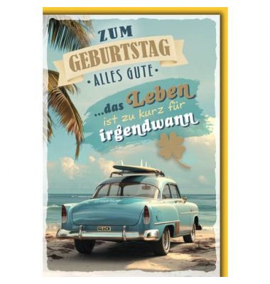 Geburtstagskarten 5510009 bunt