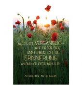 Trauerkarten 81-1202 bunt