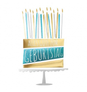Geburtstagskarten 51-1949 geprägt