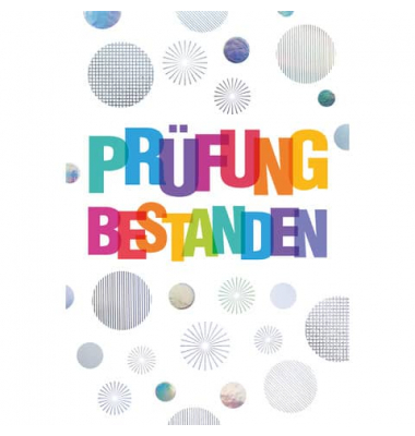Glückwunschkarten 60-6309 bunt