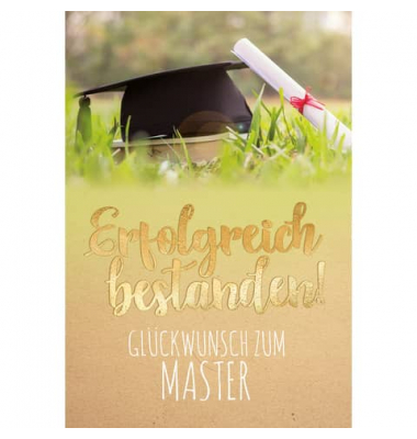 Glückwunschkarten 60-6317 bunt